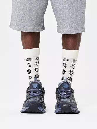HAPPY SOCKS | Herren Socken TECHY SOCK 41-46 white | 